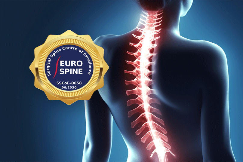 Kορυφαία ευρωπαϊκή διάκριση “EuroSpine Centre of Excellence” για την Κλινική Σπονδυλικής Στήλης του Metropolitan General