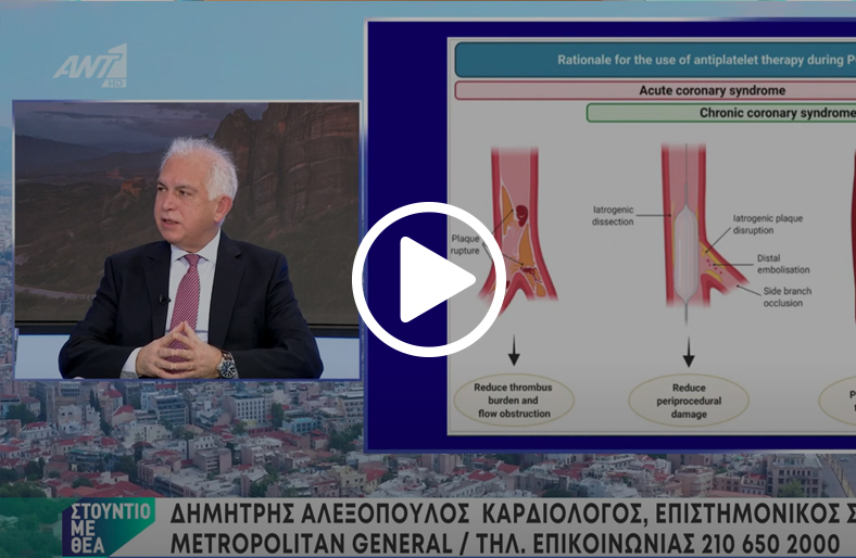 Στεφανιαία Νόσος: Επεμβατική διερεύνηση και αντιμετώπιση | Δήμήτρης Αλεξόπουλος